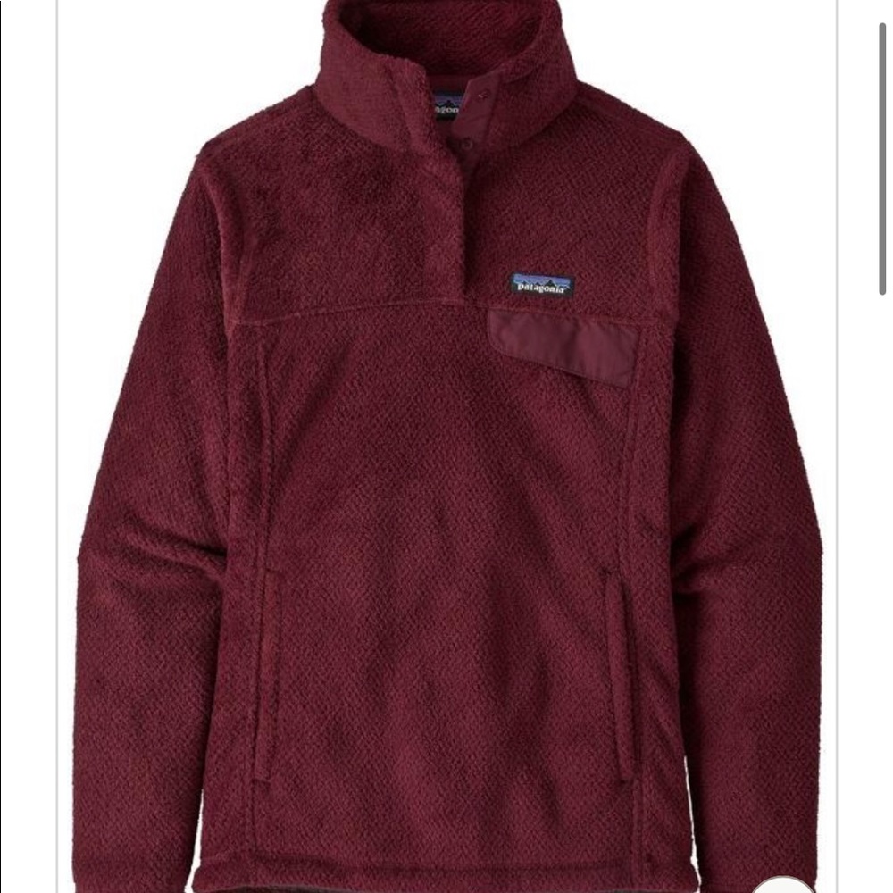 Patagonia Re-Tool Snap-T Pullover in Chicory Red